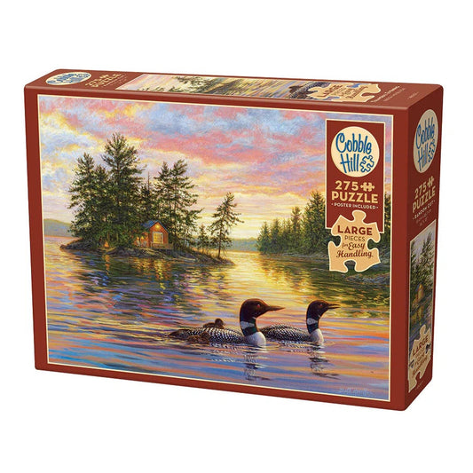 Tranquil Evening 275 Large Piece Jigsaw Puzzle Cobble Hill