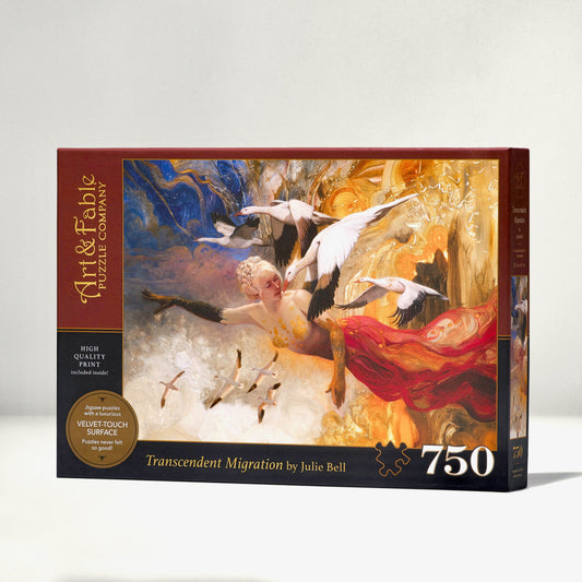 Transcendent Migration 750 Piece Premium Jigsaw Puzzle Art & Fable