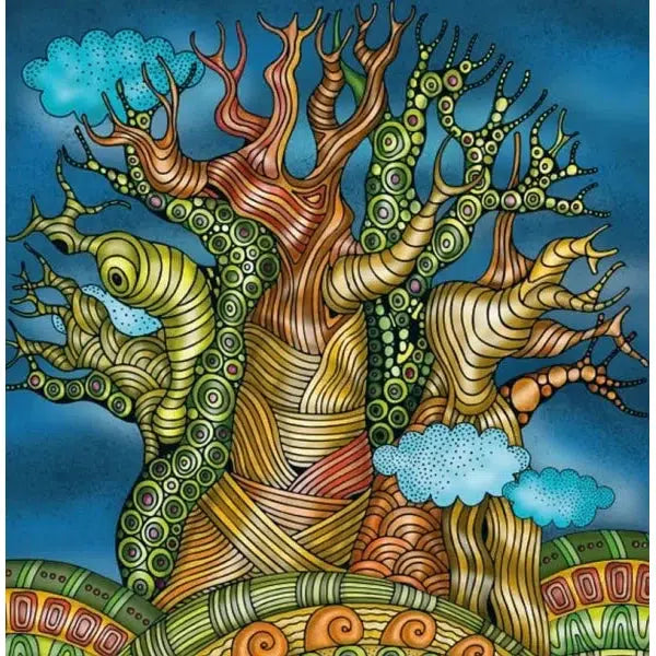 Tree 72 Piece Pocket Jigsaw Puzzle Curiosi