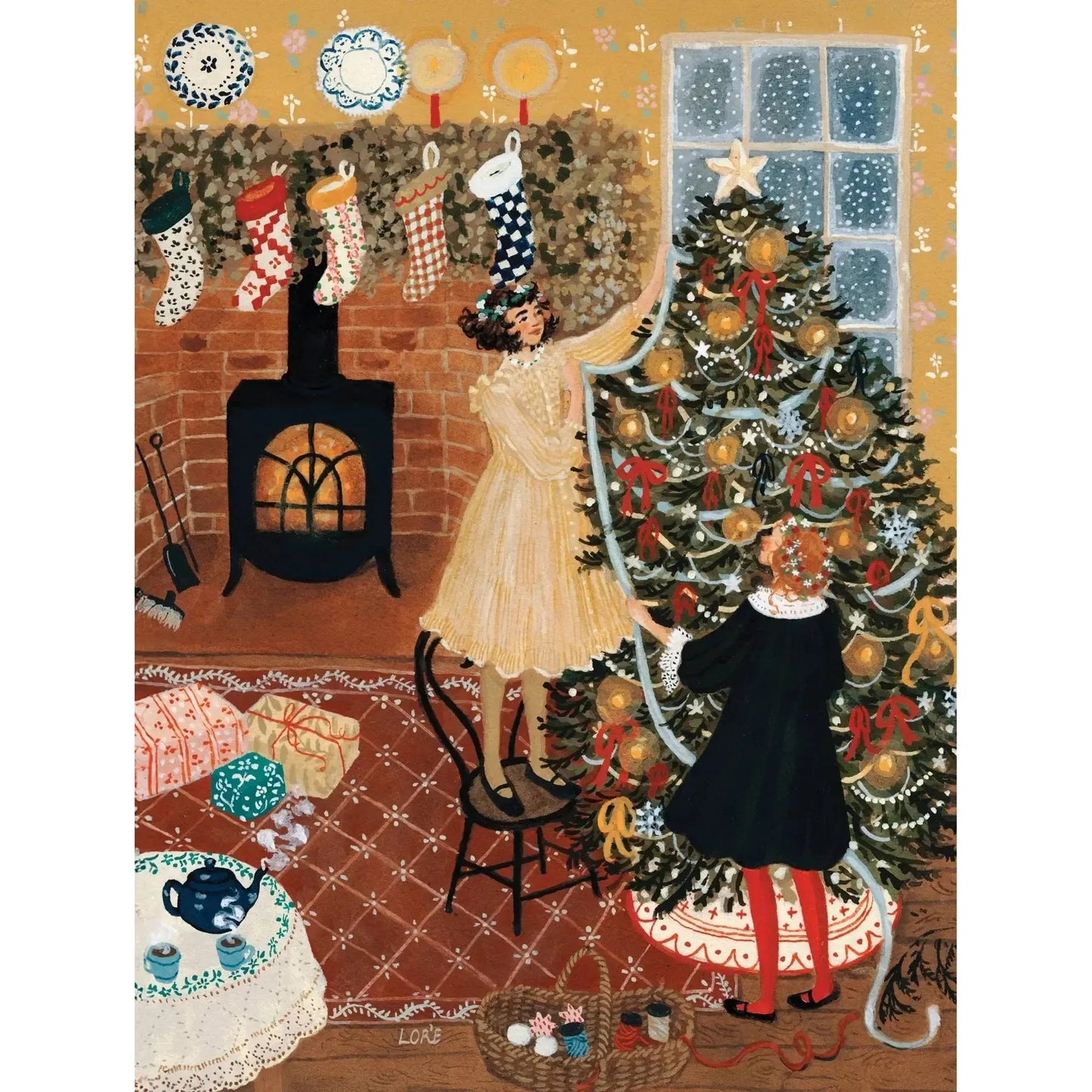 Tree Trimmings 1000 Piece Jigsaw Puzzle NYPC