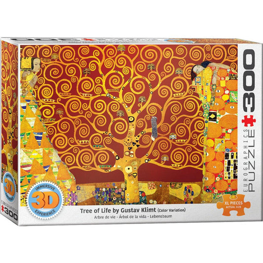 Tree of Life 300 Large Piece 3D Lenticular Jigsaw Puzzle Eurographics