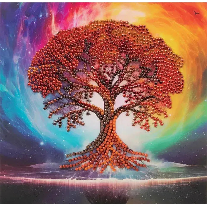 Tree of Life Crystal Art Card Kit Craft Buddy