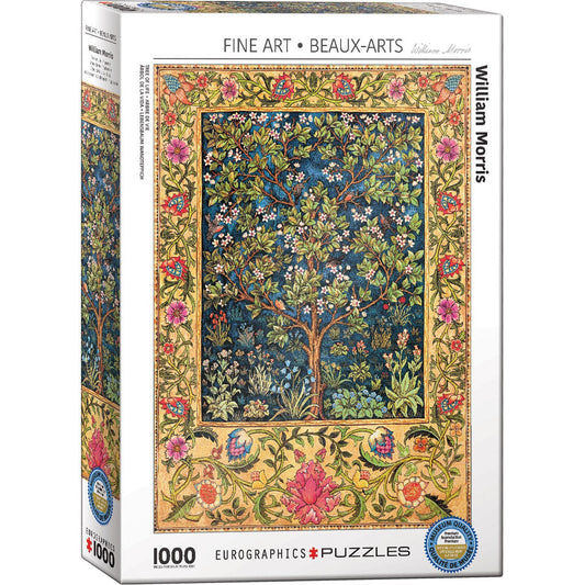 Tree of Life by Morris 1000 Piece Jigsaw Puzzle Eurographics