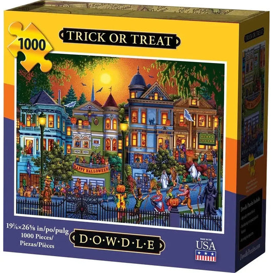 Trick or Treat 1000 Piece Jigsaw Puzzle Dowdle