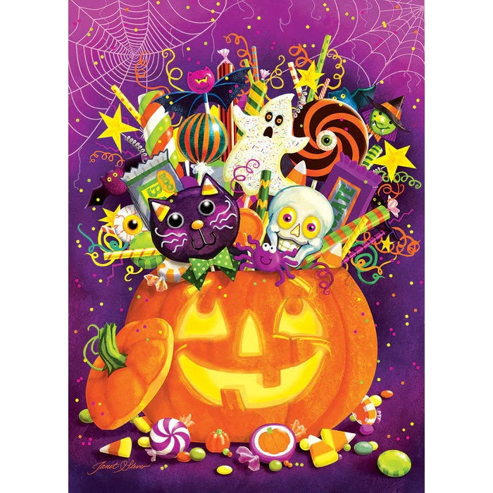 Tricky Treats 350 Piece Family Jigsaw Puzzle Cobble Hill