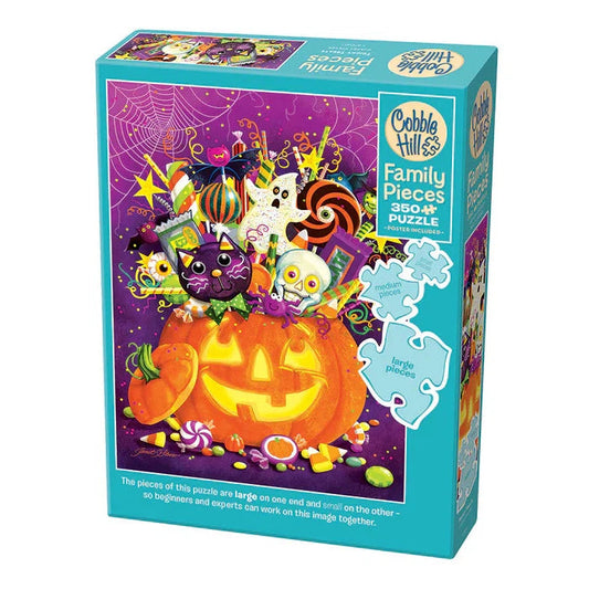 Tricky Treats 350 Piece Family Jigsaw Puzzle Cobble Hill