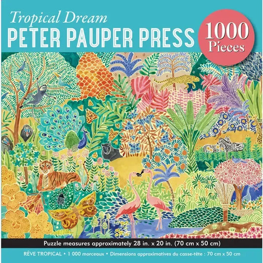 Tropical Dream 1000 Piece Jigsaw Puzzle Peter Pauper