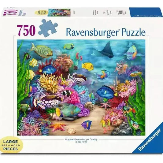 Tropical Reef Life 750 Piece Jigsaw Puzzle Ravensburger