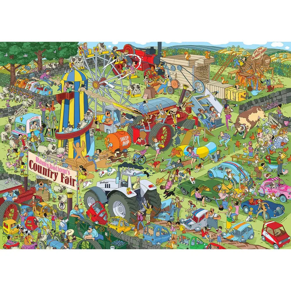 Trouble in Paradise "Jokesaw" 1000 Piece Jigsaw Puzzle Gibsons