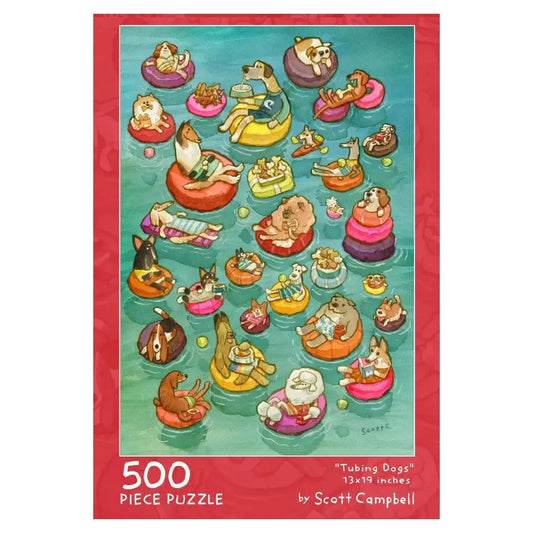 Tubing Life 500 Piece Jigsaw Puzzle Scott C