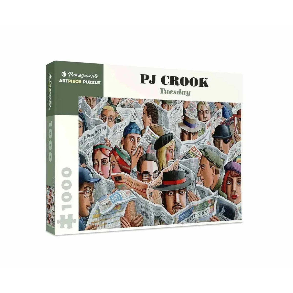 Tuesday by PJ Crook 1000 Piece Jigsaw Puzzle Pomegranate