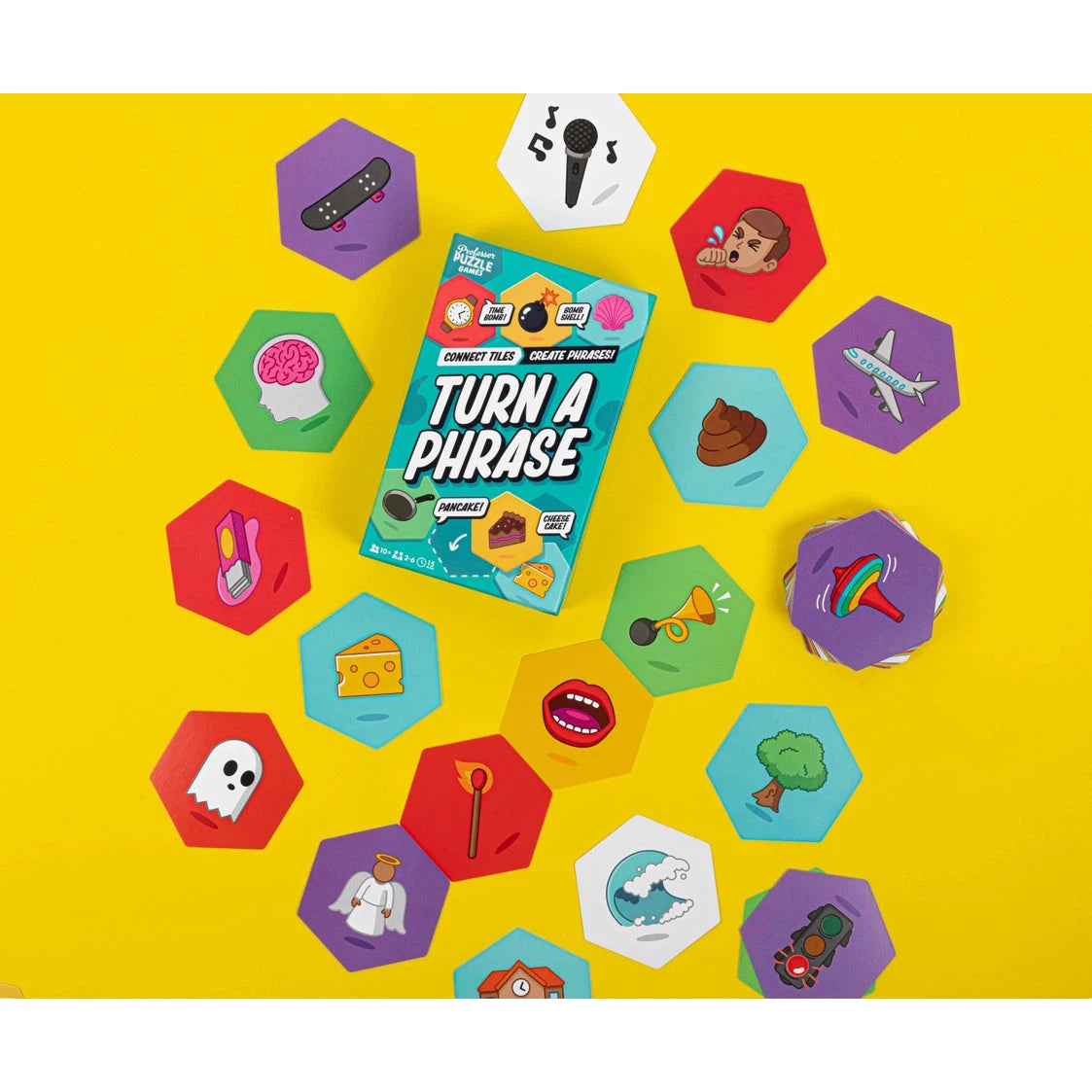 Turn a Phrase Card Game Professor Puzzle