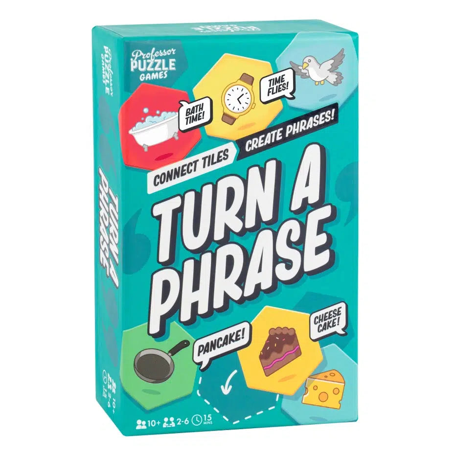 Turn a Phrase Card Game Professor Puzzle