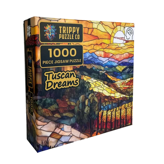 Tuscan Dreams 1000 Piece Jigsaw Puzzle Trippy