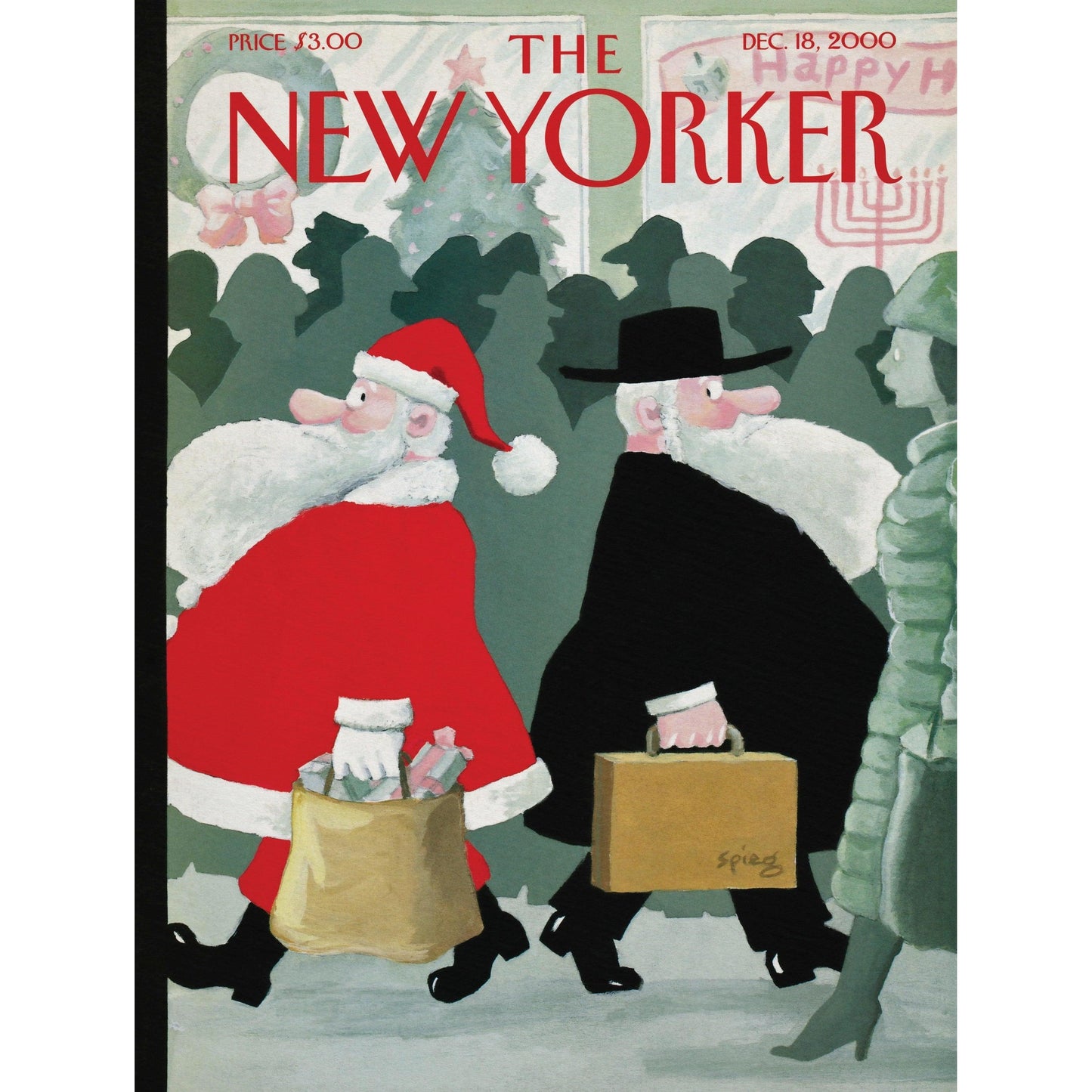 'Twas the Night Before Hanukkah The New Yorker 300 Piece Jigsaw Puzzle NYPC