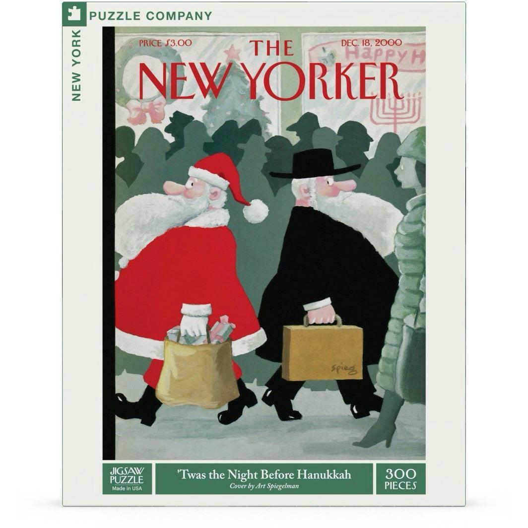 'Twas the Night Before Hanukkah The New Yorker 300 Piece Jigsaw Puzzle NYPC