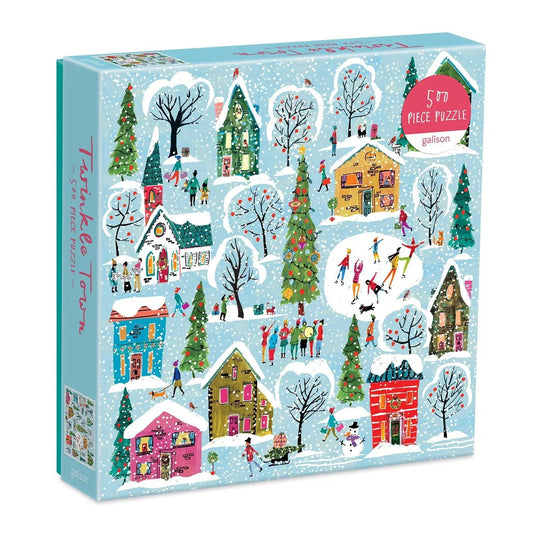 Twinkle Town 500 Piece Jigsaw Puzzle Galison