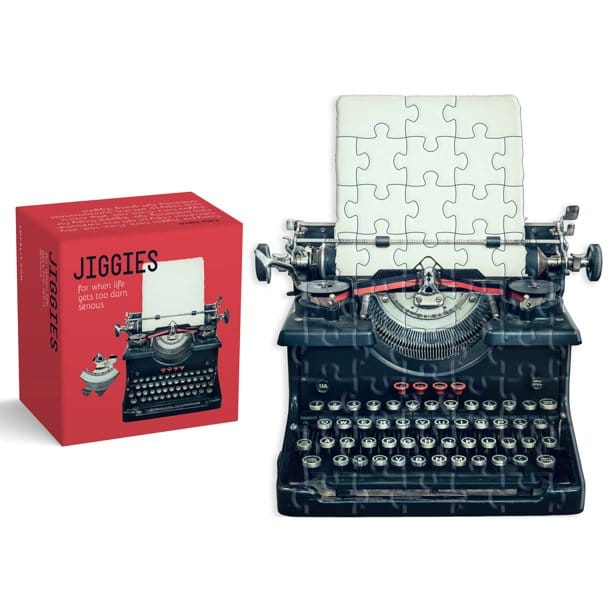 Typewriter 86 Piece Mini Jigsaw Puzzle Gibbs Smith