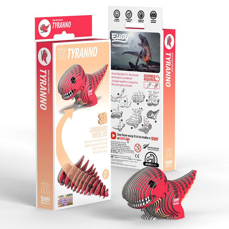 Tyranno 3D Cardboard Model Kit Eugy