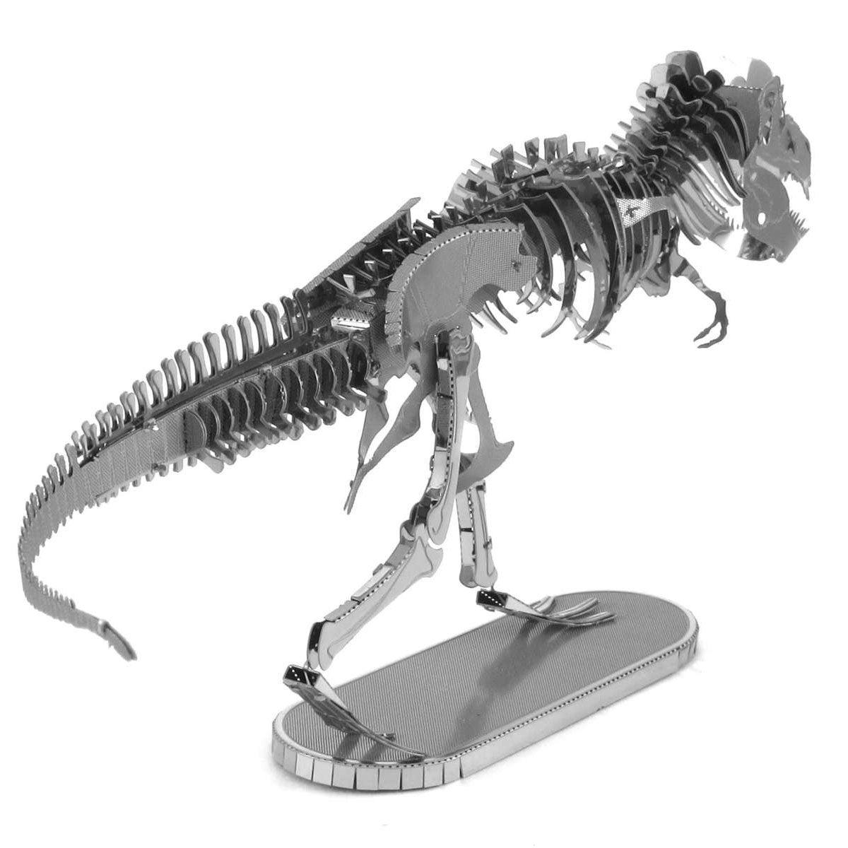 Tyrannosaurus Rex Skeleton 3D Steel Model Kit Metal Earth