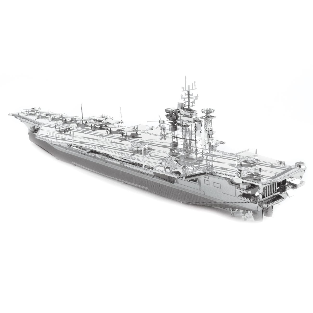 USS Theodore Roosevelt CVN-71 Premium 3D Steel Model Kit Metal Earth