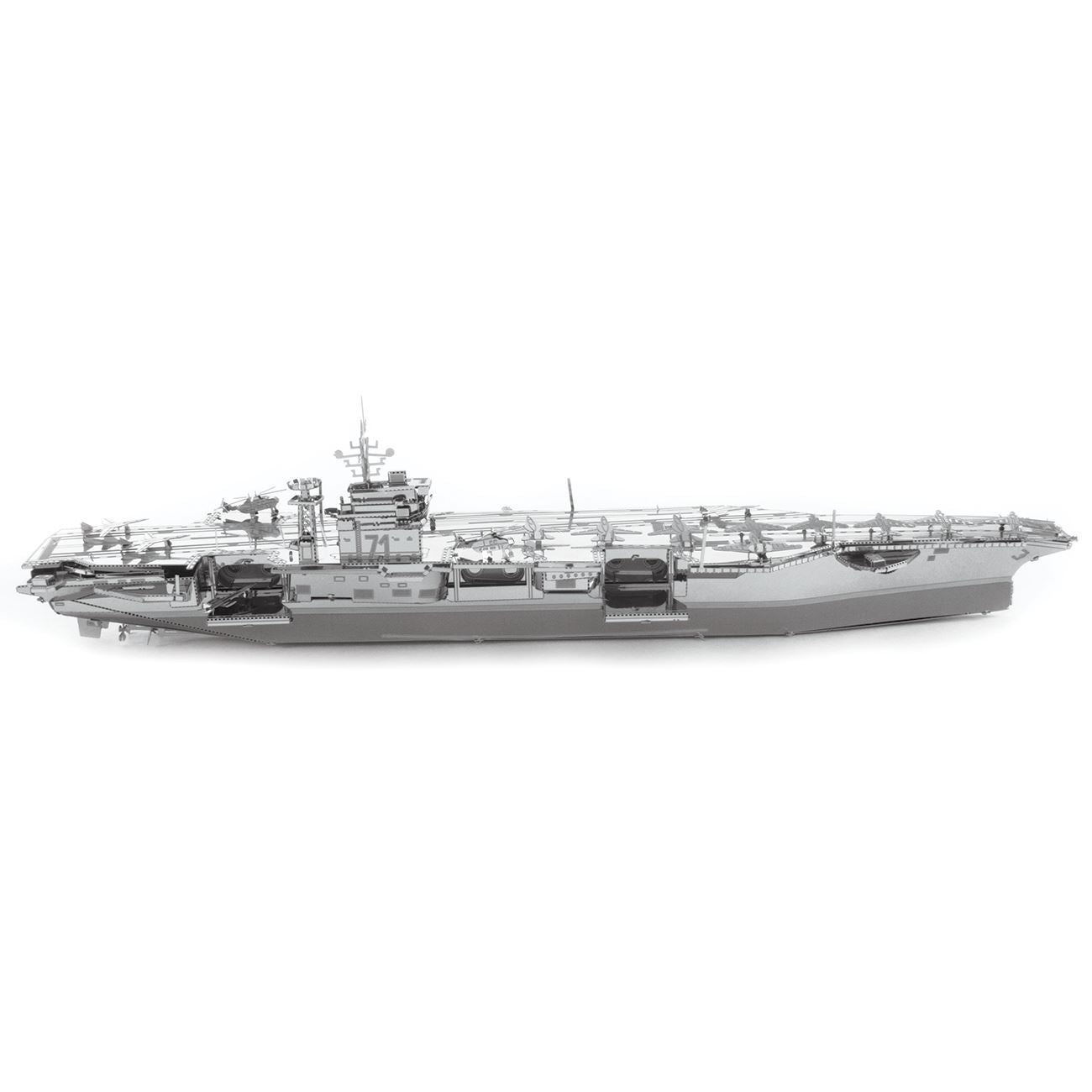 USS Theodore Roosevelt CVN-71 Premium 3D Steel Model Kit Metal Earth