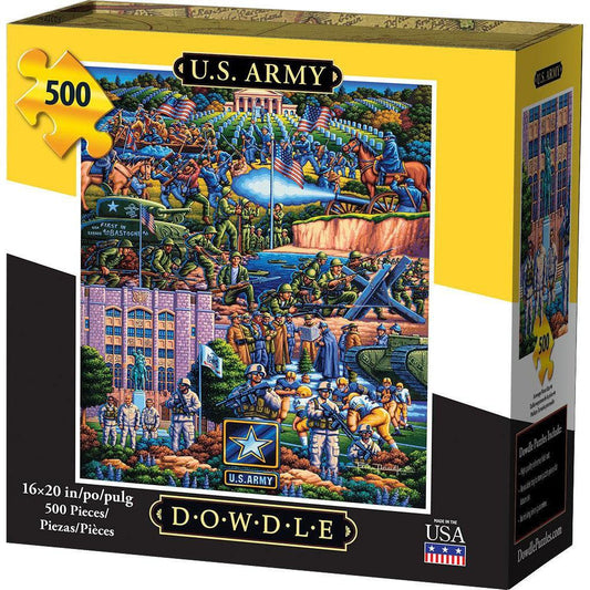 U.S. Army 500 Piece Jigsaw Puzzle Dowdle