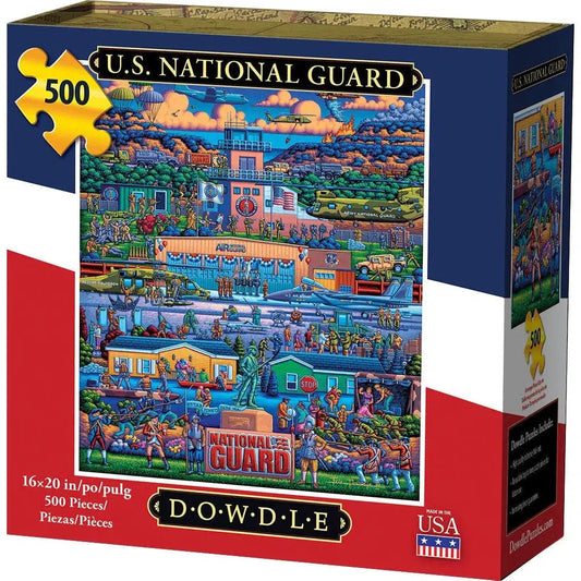 U.S. National Guard 500 Piece Jigsaw Puzzle Dowdle