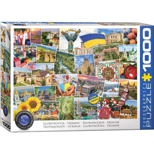 Ukraine Globetrotter 1000 Piece Jigsaw Puzzle Eurographics