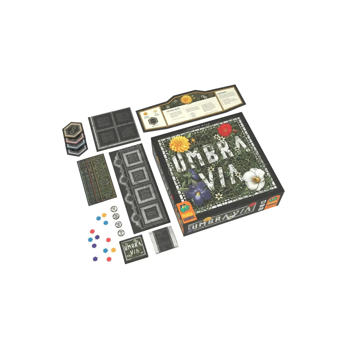 Umbra Via - Strategic Path Building Board Game - Panda Saurus