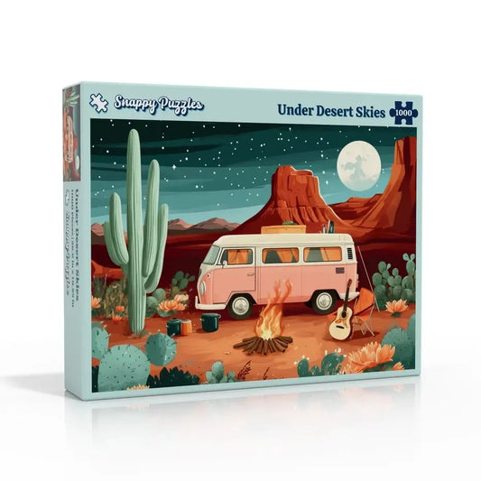 Under Desert Skies 1000 Piece Jigsaw Puzzle Snappy
