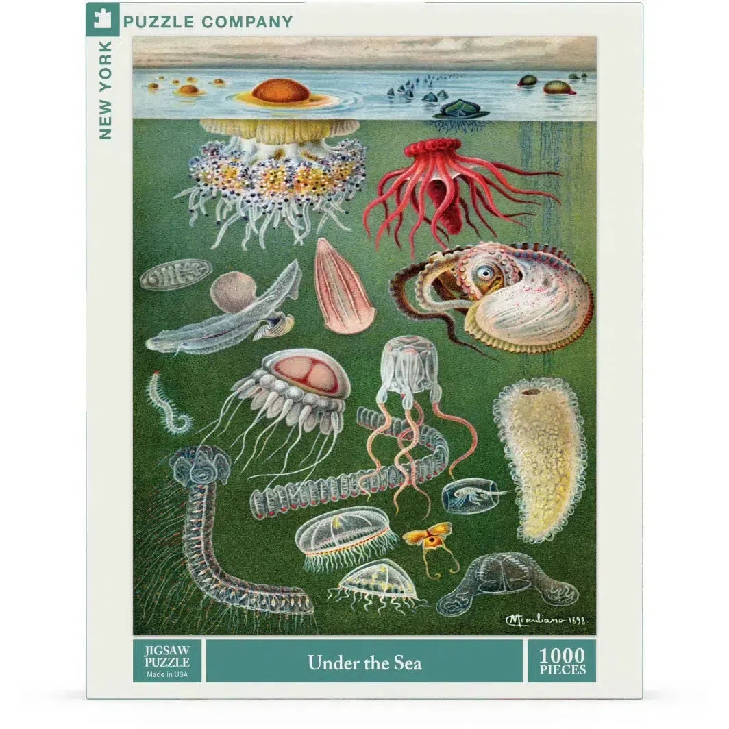 Under the Sea 1000 Piece Jigsaw Puzzle NYPC