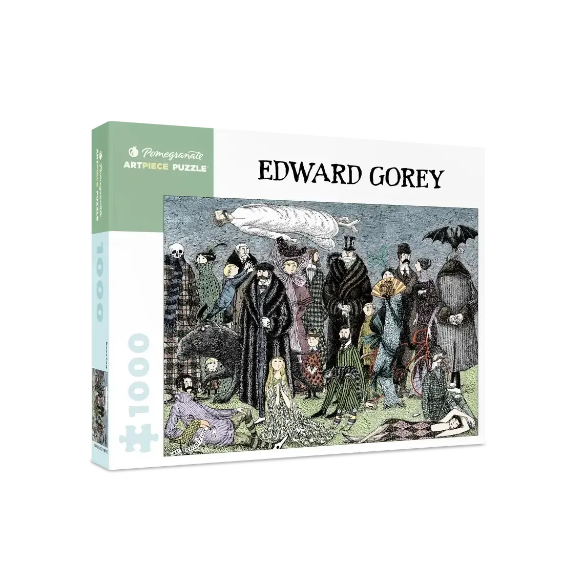 Untitled by Edward Gorey 1000 Piece Jigsaw Puzzle Pomegranate