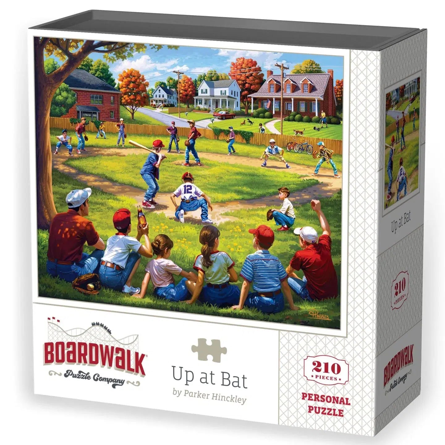 Up at Bat 210 Piece Jigsaw Puzzle Boardwalk