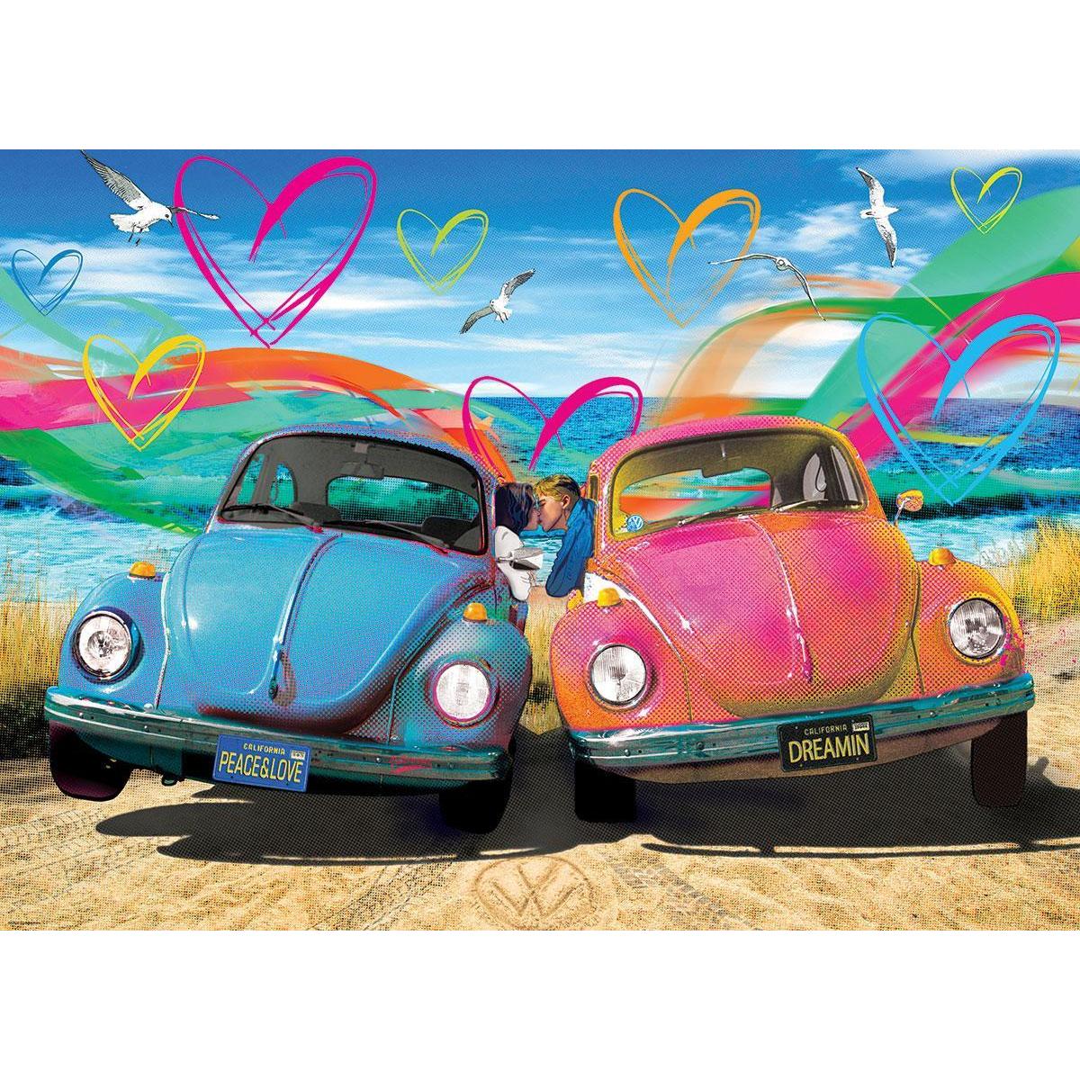 VW Beetle Love 1000 Piece Jigsaw Puzzle Eurographics