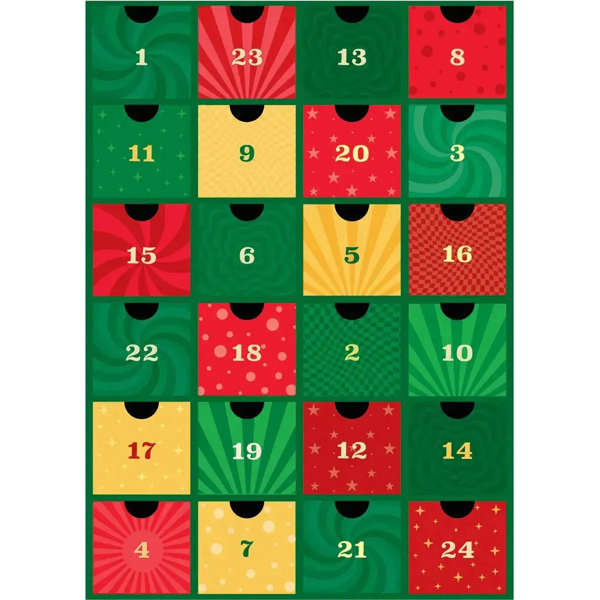 VW Christmas Advent Calendar - 24 Set of 50 Piece Mini Jigsaw Puzzles Eurographics