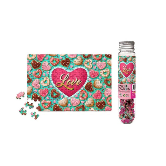 Valentines Cookies 150 Piece Mini Jigsaw Puzzle Micro Puzzles