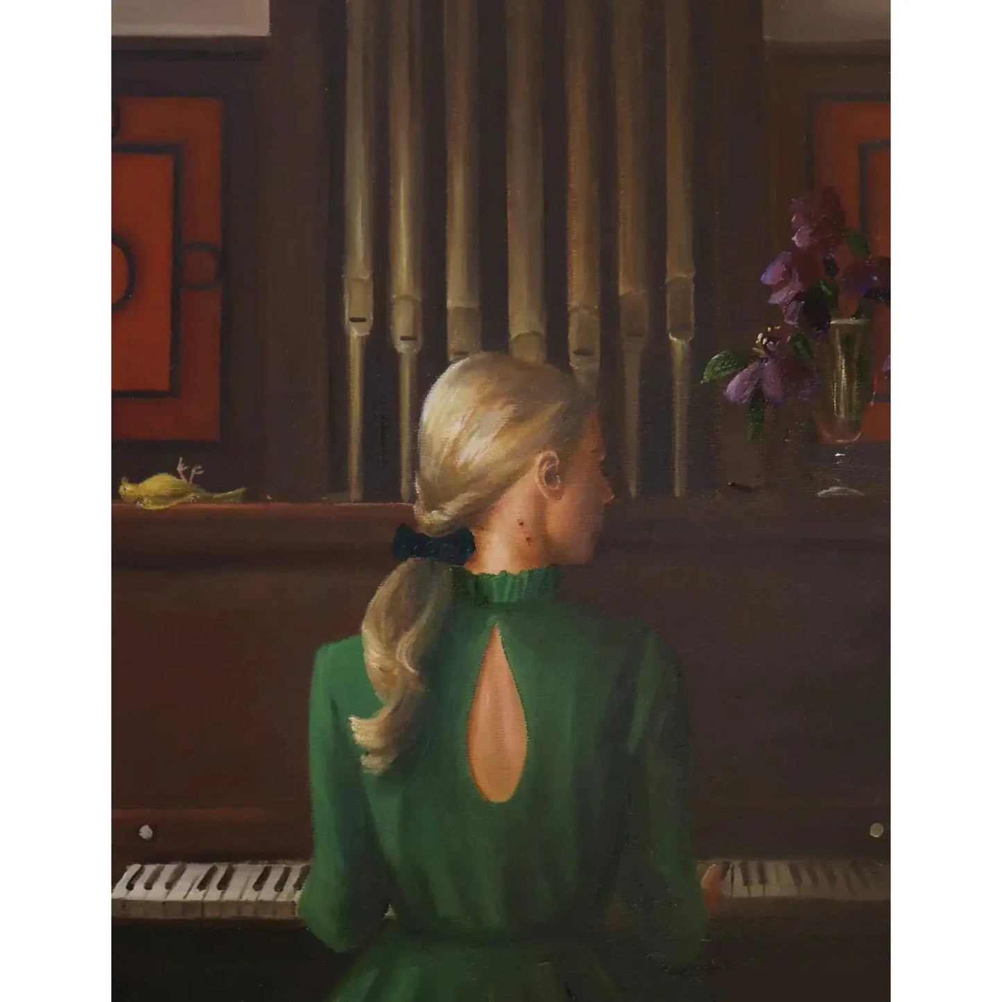 Vampire by Janet Hill 100 Piece Mini Jigsaw Puzzle NYPC