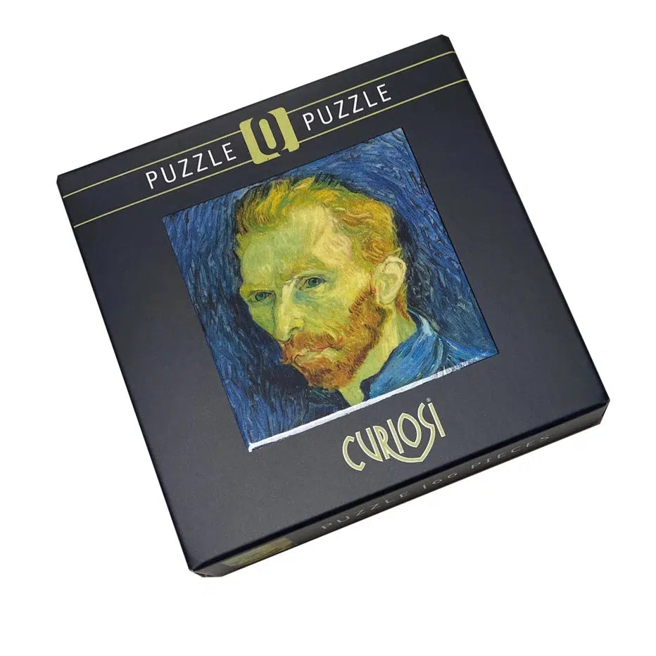 Van Gogh Self-portrait 66 Piece Pocket Jigsaw Puzzle Curiosi