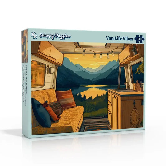 Van Life Vibes 1000 Piece Jigsaw Puzzle Snappy