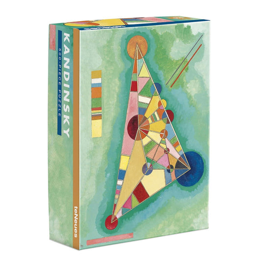 Variegation in the Triangle by Kandinsky 500 Piece Jigsaw Puzzle teNeues