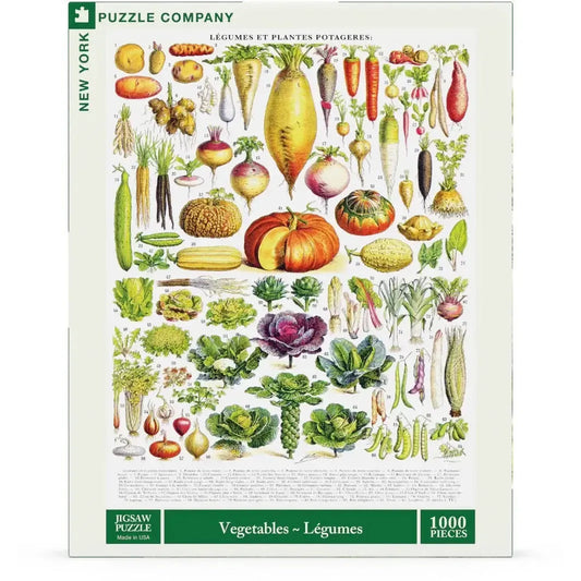 Vegetables ~ Légumes 1000 Piece Jigsaw Puzzle NYPC