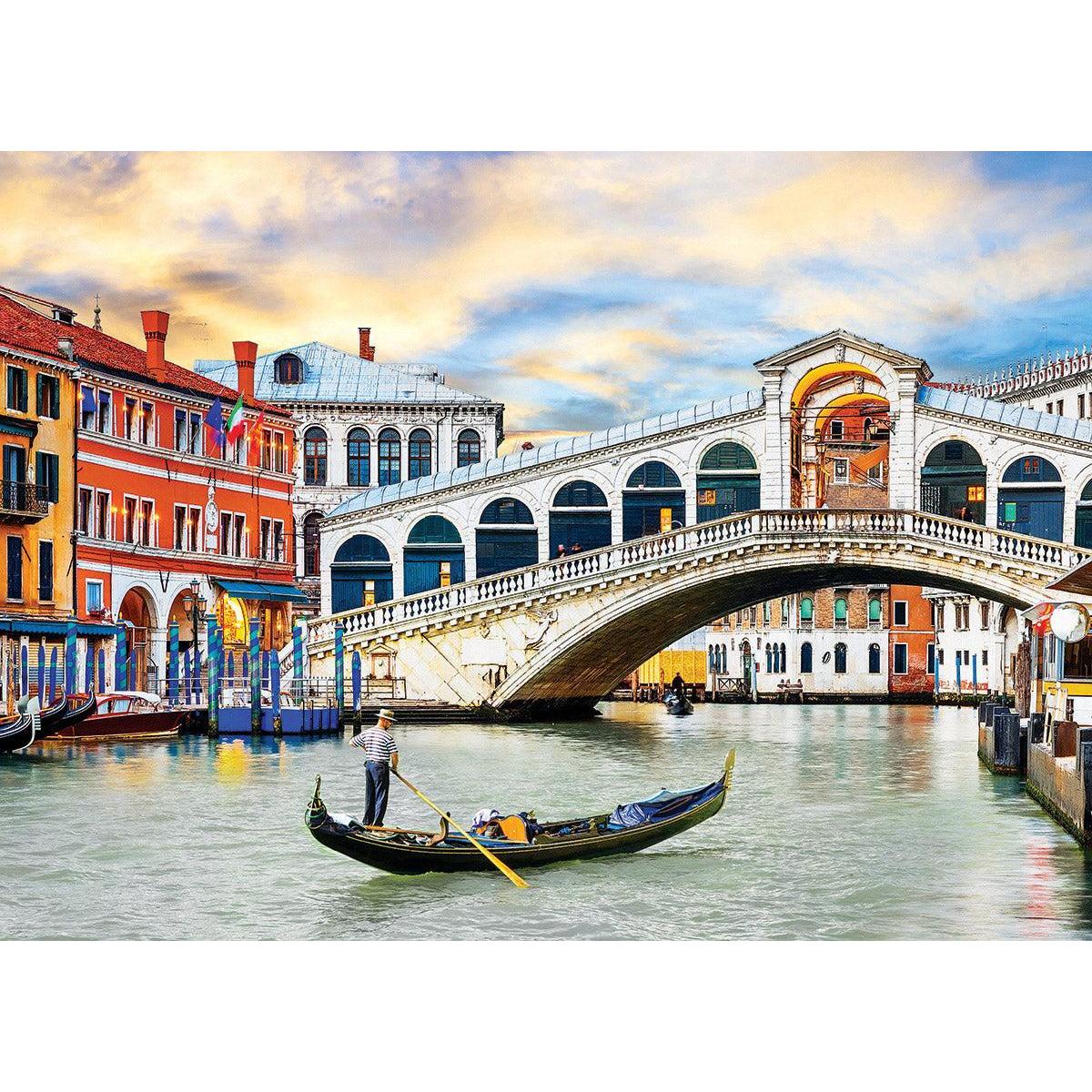 Venice Rialto Bridge 1000 Piece Jigsaw Puzzle Eurographics