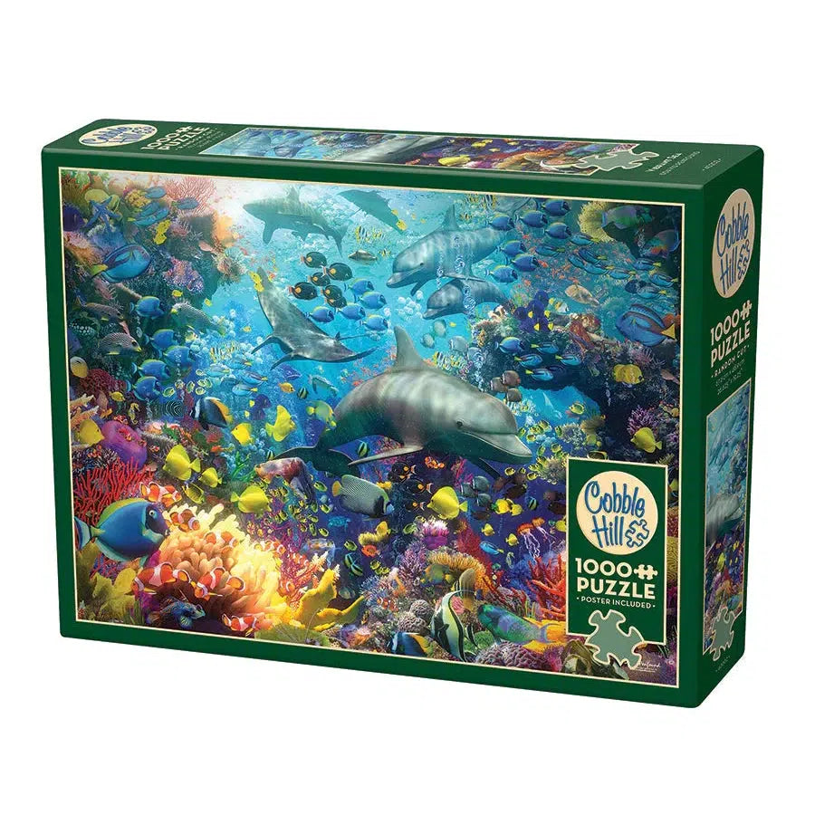 Vibrant Sea 1000 Piece Jigsaw Puzzle Cobble Hill