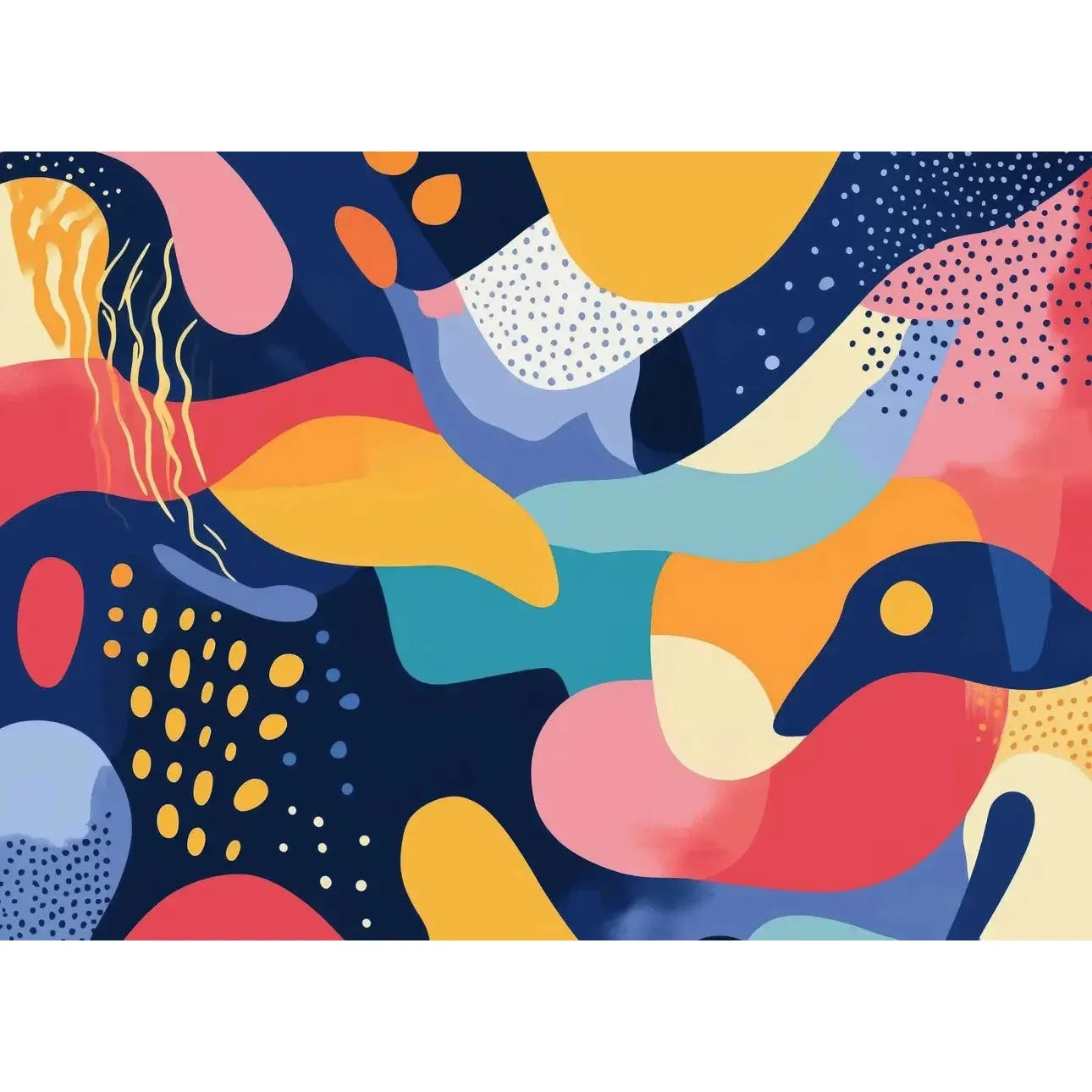 Vibrant Whirl 1000 Piece Jigsaw Puzzle Snappy