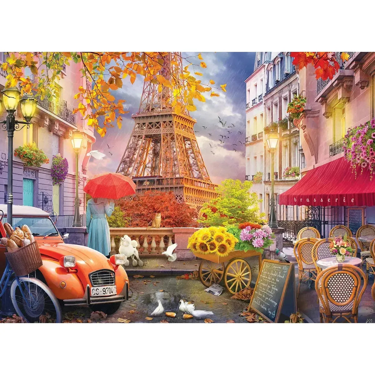View of Paris 300 Piece Jigsaw Puzzle Eurographics