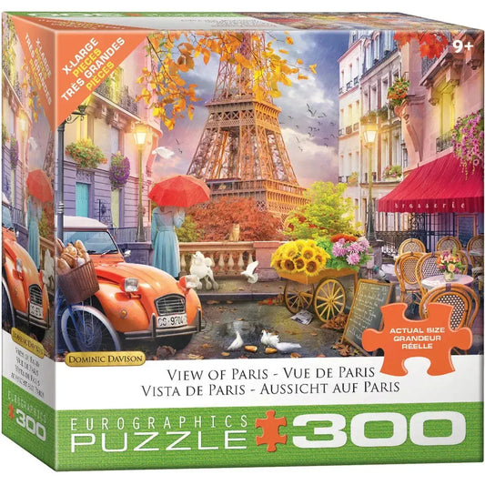 View of Paris 300 Piece Jigsaw Puzzle Eurographics