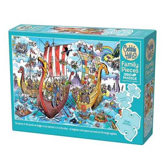 Viking Voyage 350 Piece Family Jigsaw Puzzle Cobble Hill