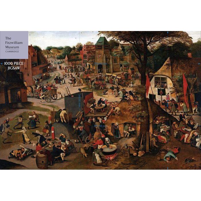 Village Festival 1000 Piece Jigsaw Puzzle Cambridge