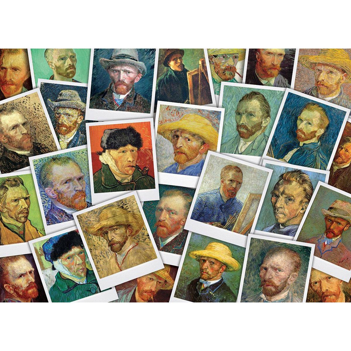 Vincent Van Gogh Selfies Collage 1000 Piece Jigsaw Puzzle Eurographics